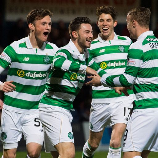 Celtic put four past Ross County