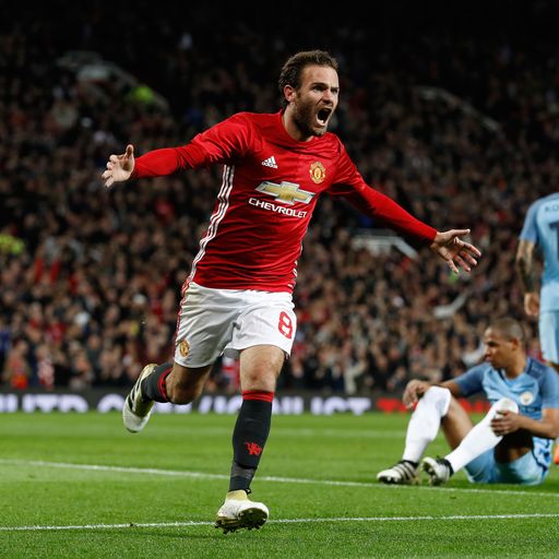 Mata edges derby for United