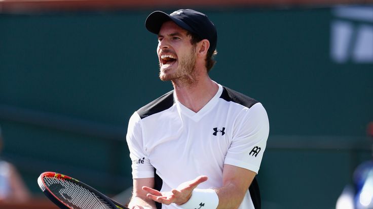 Murray suffered a frustrating defeat to Federico Delbonis at Indian Wells