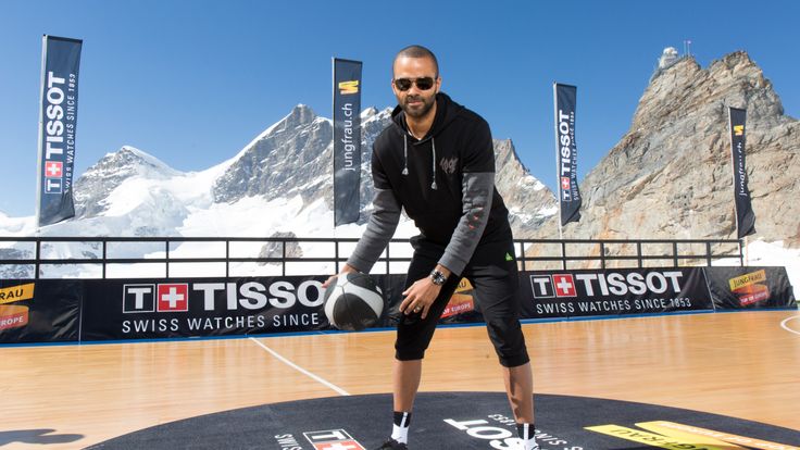 Tony Parker - San Antonio Spurs star in Switzerland