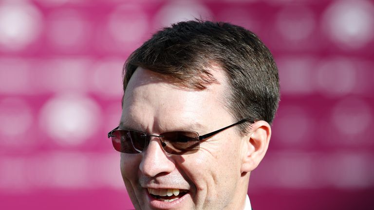 CHANTILLY, FRANCE - OCTOBER 02: Aidan O'Brien poses at Chantilly racecourse on October 02, 2016 in Chantilly, France. (Photo by Alan Crowhurst/Getty Images