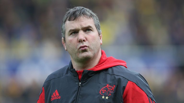 Munster coach Anthony Foley