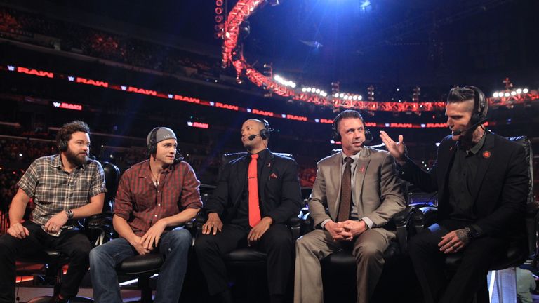 WWE Raw - Ashton Kutcher and Danny Masterson