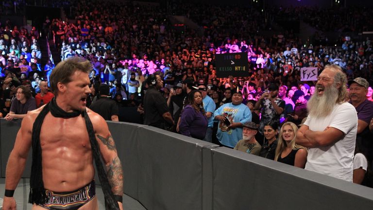 WWE Raw - Chris Jericho and Rick Ruben