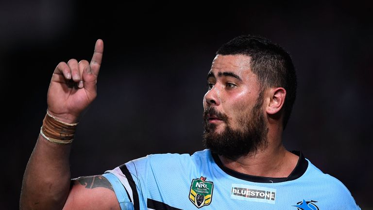 David  Fifita in NRL action