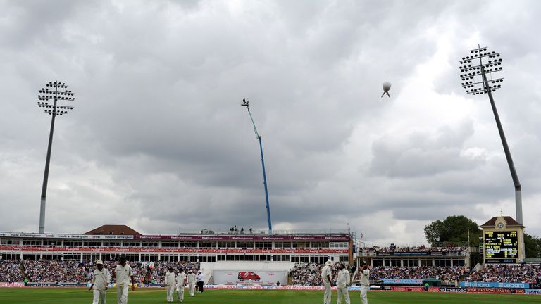 The Edgbaston floodlights will be on next August when England host the West Indies in a day/night Test match