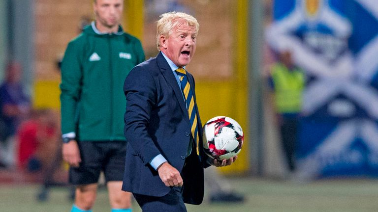 Gordon Strachan's Scotland side take on Lithuania at Hampden 