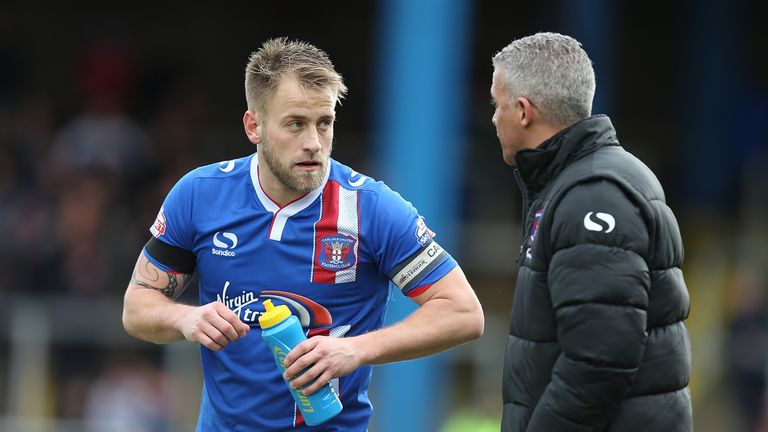 Danny Grainger helped Keith Curle's Carlisle to a 3-0 win