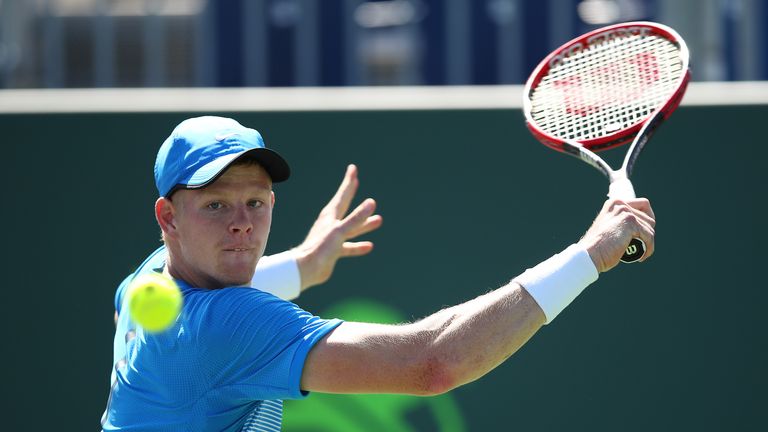 KYle Edmund missed out on a first ATP final in Antwerp