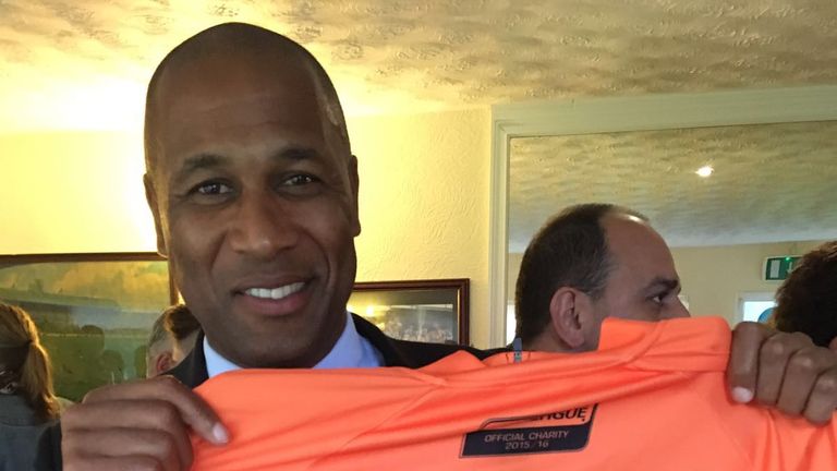 Les Ferdinand, head of football operations at Queens Park Rangers, is taking part in a charity bike ride for Prostate Cancer UK