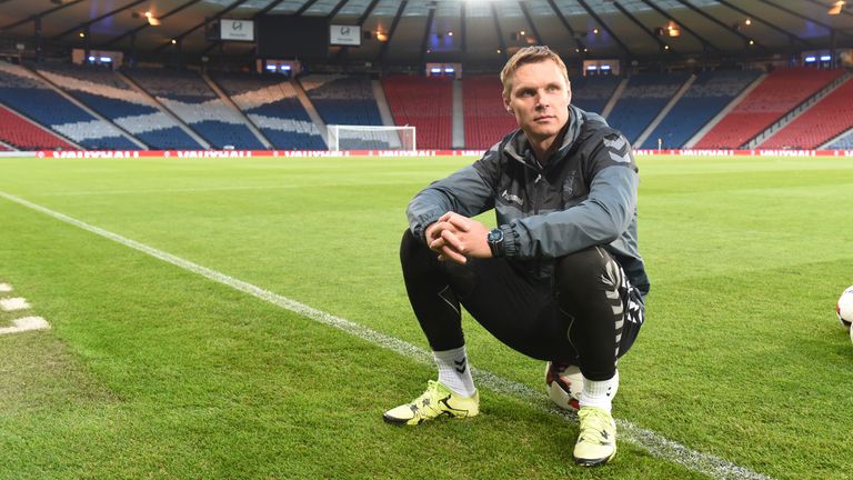 Lithuania manager Edgaras Jankauskas is worried about the damage Scotland's full-backs could do to his team