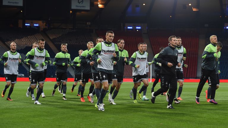 Lithuania have lost on each of their previous four visits to Glasgow