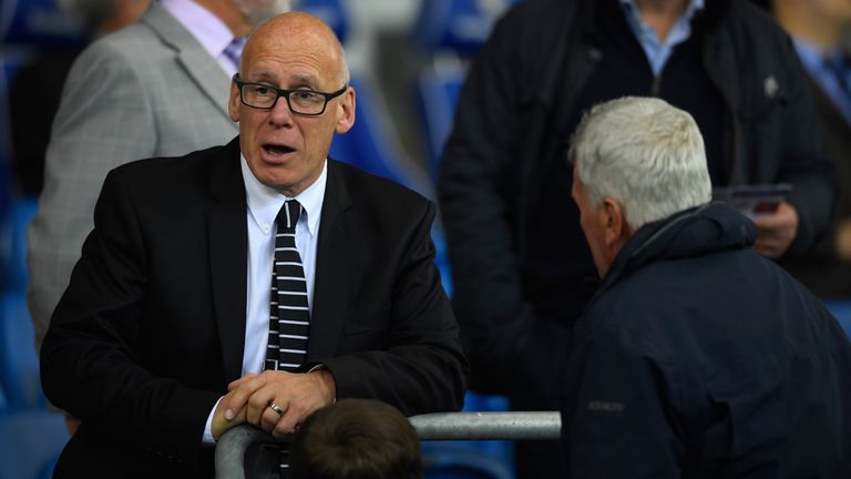 Pearson fell out with Derby's owner and chairman Mel Morris (left) last month