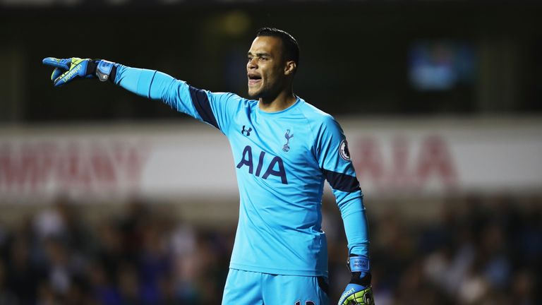 Michel Vorm played in the EFL Cup third round win over Gillingham