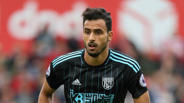 Nacer Chadli has made a good start to life at West Brom