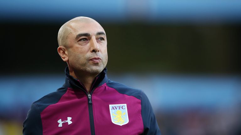 Roberto Di Matteo took charge at Villa Park in the summer