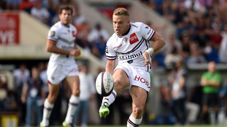 Bordeaux-Begles fly-half Ian Madigan