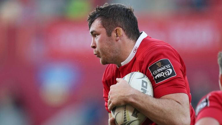 Munster flanker Peter O'Mahony