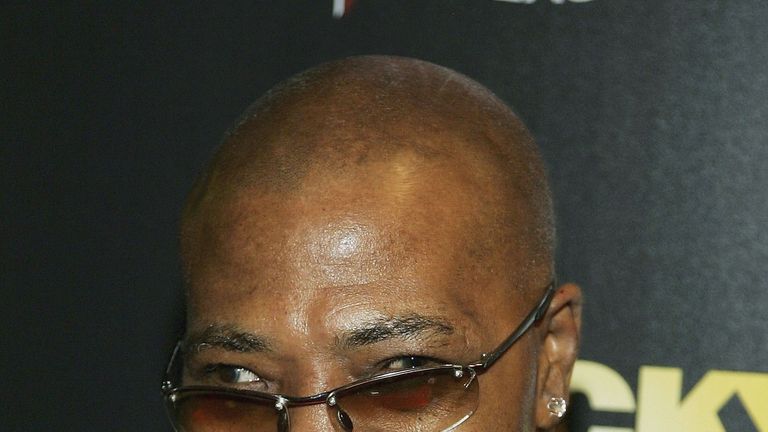 LAS VEGAS - DECEMBER 19:  Former world junior welterweight champion boxer Aaron Pryor arrives at a party following the Las Vegas premiere of the movie "Roc