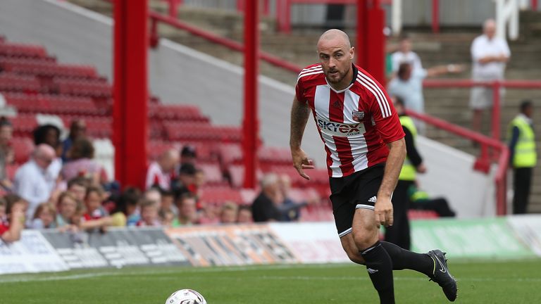 Alan McCormack will miss Brentford's next five matches through suspension