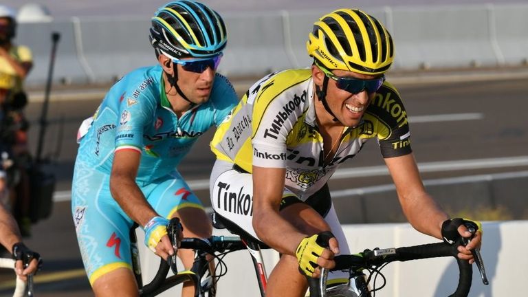 Alberto Contador, Vincenzo Nibali, Abu Dhabi Tour