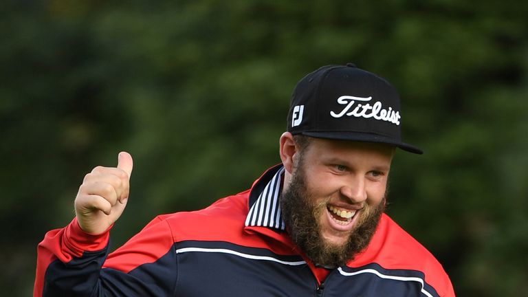 Andrew Johnston during the Hero Pro-Am at The Grove ahead of the British Masters