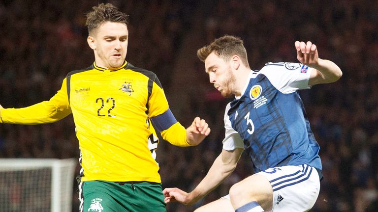 Scotland Defender Andy Robertson Is Pleased The Team Are Back In Action ...