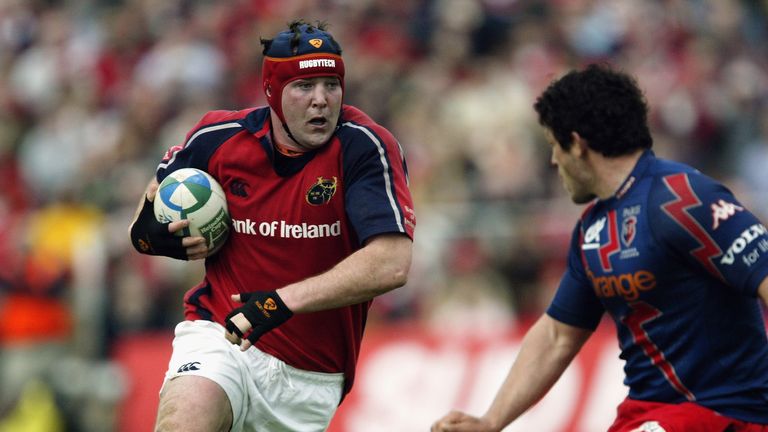 Anthony Foley playing for Munster in 2006