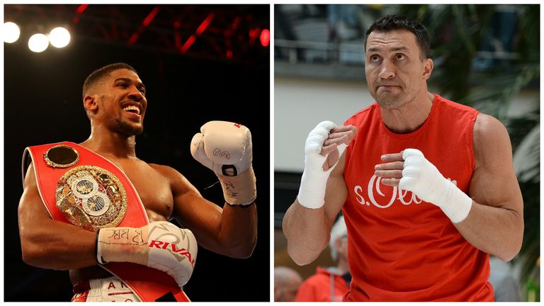 Anthony Joshua and Wladimir Klitschko are now set to meet in 2017.