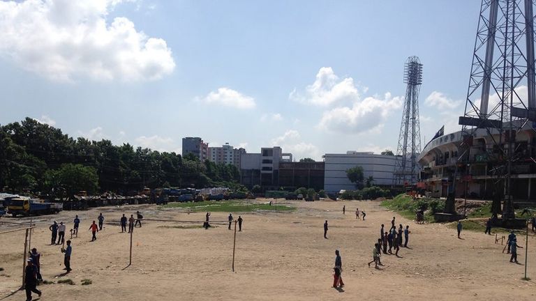 The Bangladesh locals love their cricket