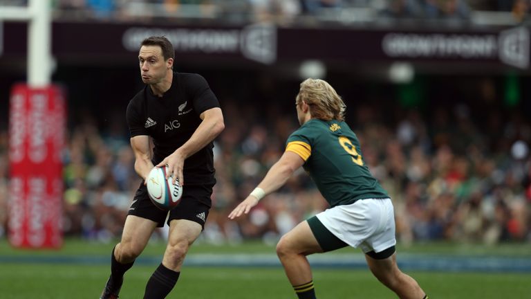 Ben Smith of New Zealand during the The Rugby Championship match between South Africa and New Zealand at Growthpoint Kings Park