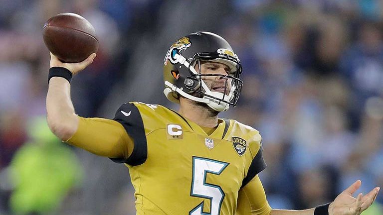 It was a night to forget for Blake Bortles and the Jaguars in Nashville