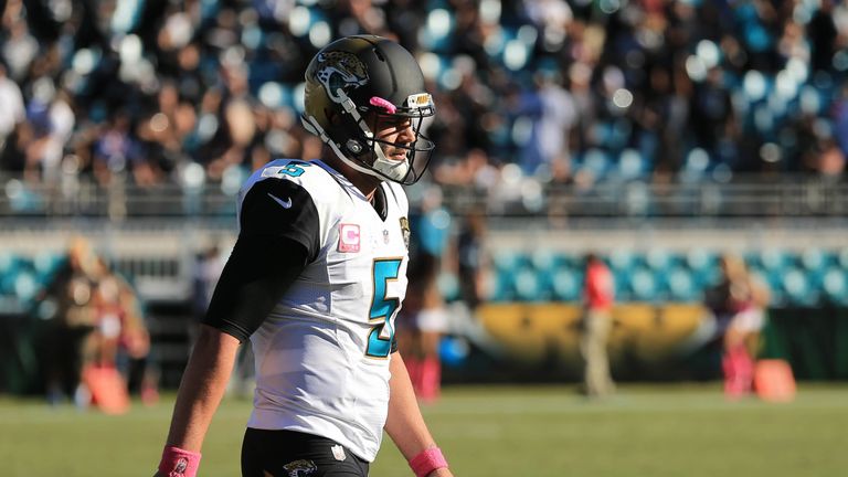 Blake Bortles set franchise records for yards and touchdowns in 2015, but the QB has struggled to replicate that form