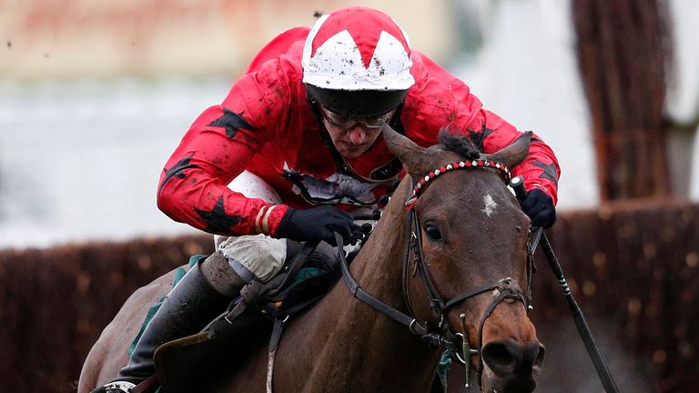 Ryan Hatch riding Blaklion at Cheltenham