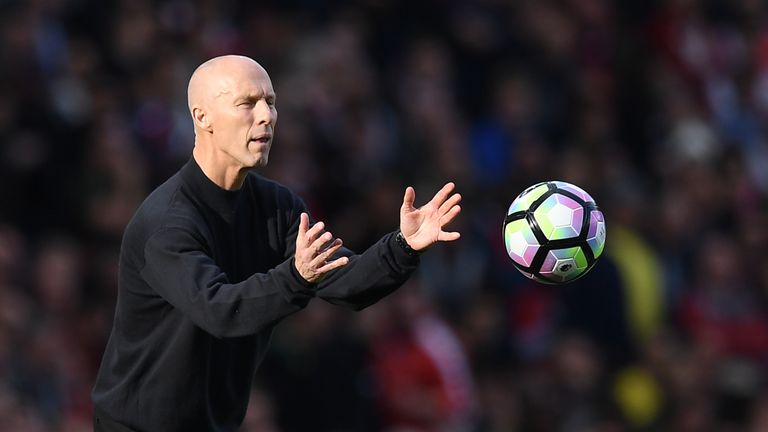 Swansea City manager Bob Bradley