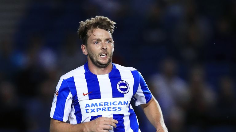 Brighton and Hove Albion's Dale Stephens