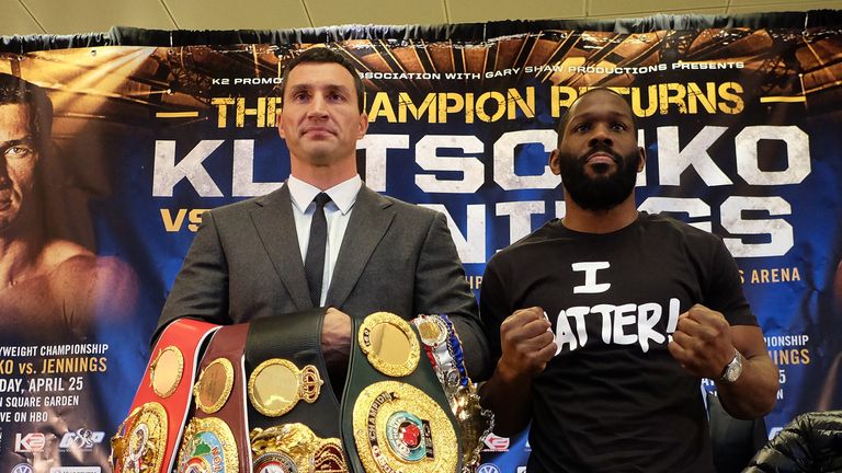  Wladimir Klitschko and Bryant Jennings