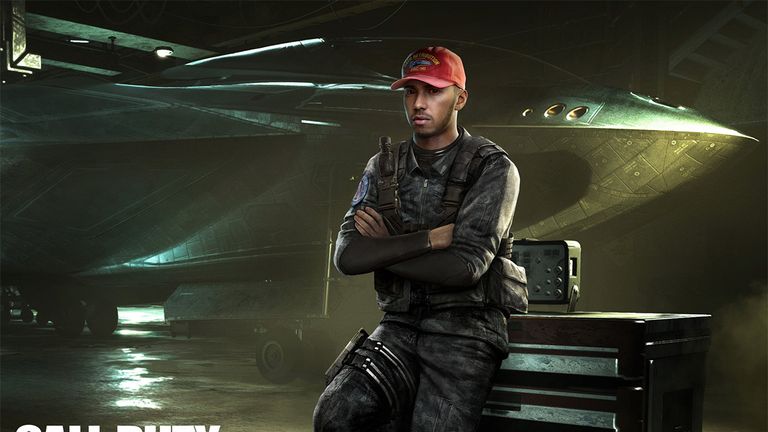 World F1 champion Lewis Hamilton appear in latest edition of Call of Duty