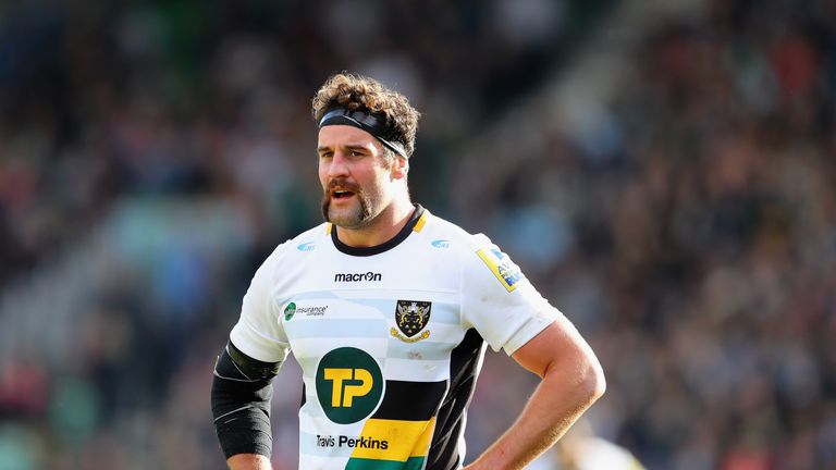 Calum Clark of Northampton Saints