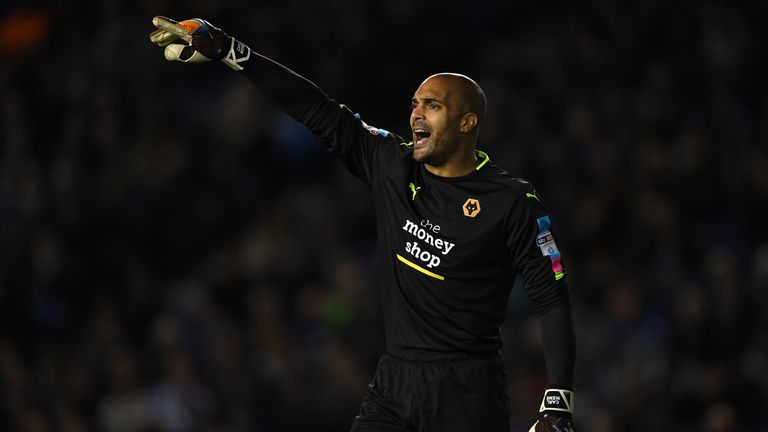 Carl Ikeme was replaced at half-time by Andy Lonergan after he picked up an injury whilst making a save 