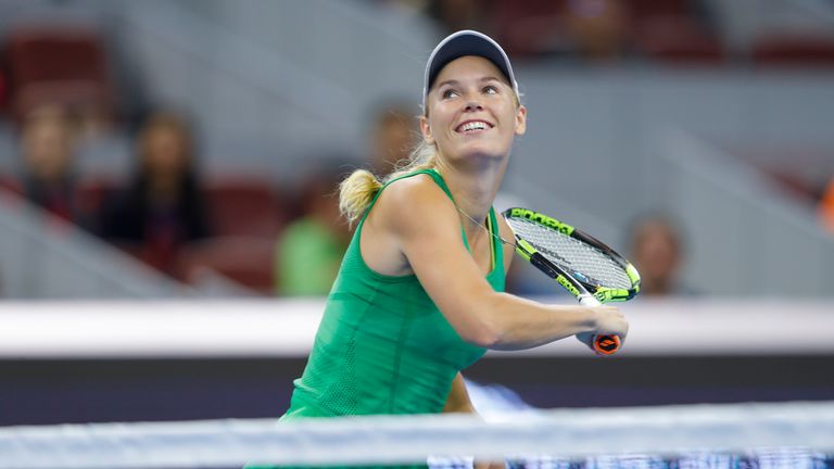 Caroline Wozniacki of Denmark 