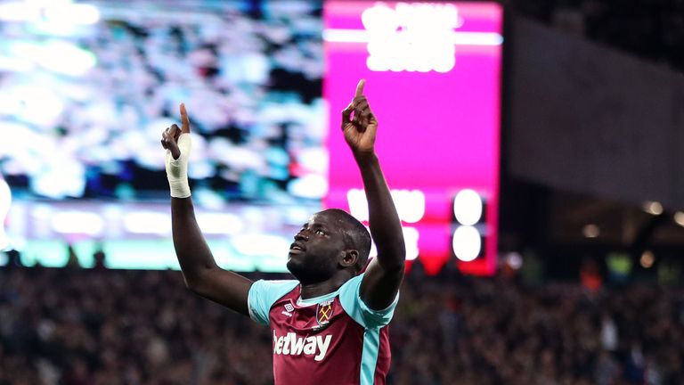 Kouyate has made 22 Premier League appearances for West Ham so far this season