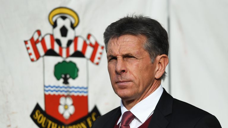 Claude Puel has urged his Southampton players to be calm against Inter Milan 