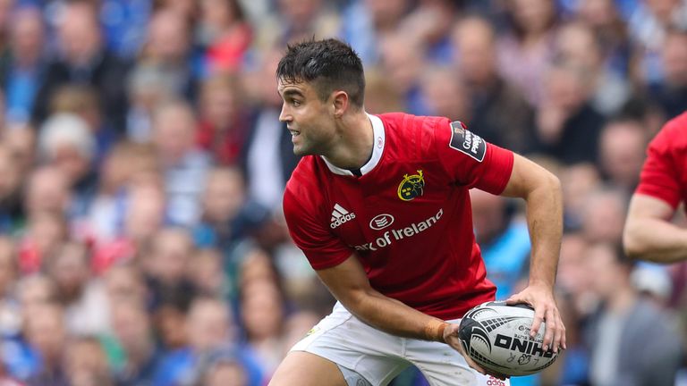 Guinness PRO12, The Aviva Stadium, Dublin, Ireland 8/10/2016.Leinster vs Munster.Munster...s Conor Murray  .