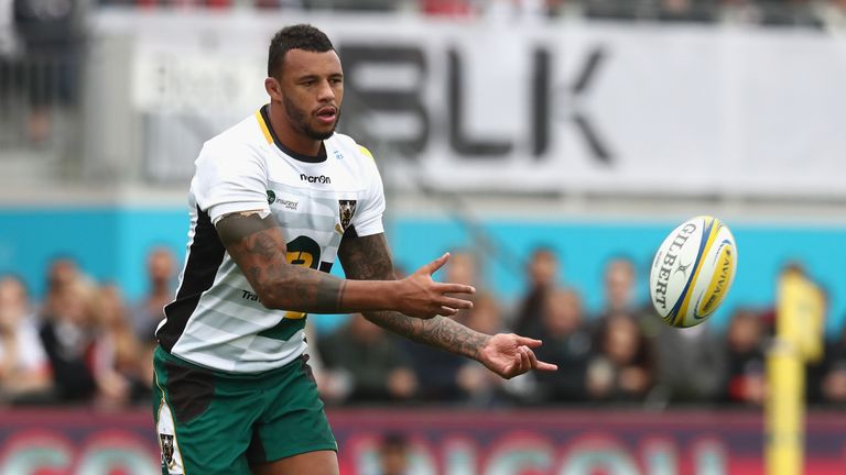 Courtney Lawes has been sidelined of late by a knee problem