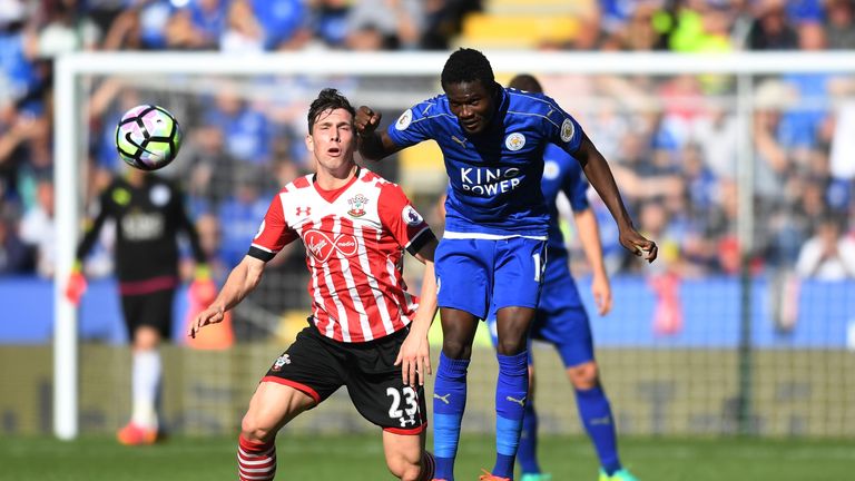 Daniel Amartey has been drafted into Leicester's midfield