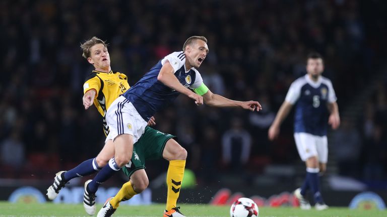 Darren Fletcher may have to sit out Tuesday's World Cup Qualifier