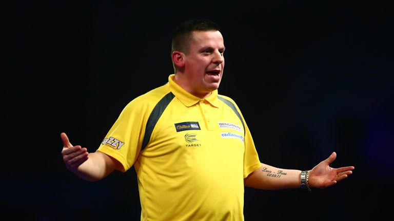 Dave Chisnall lost out in the final to Van de Pas