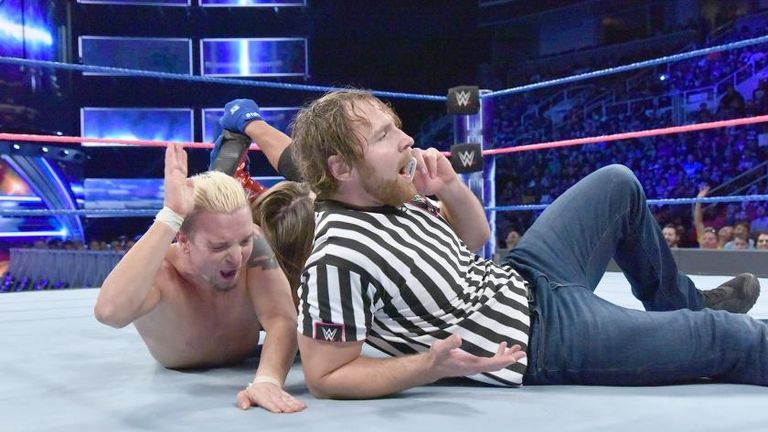 WWE - Dean Ambrose and James Ellsworth