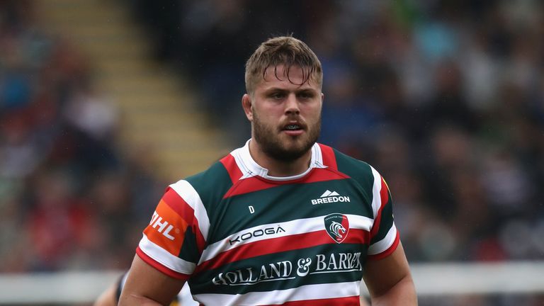 Ed Slater of Leicester could be in the thoughts of Eddie Jones